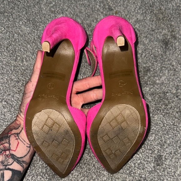Dream Pairs Pink Ankle Strap Heels - Picture 8 of 8